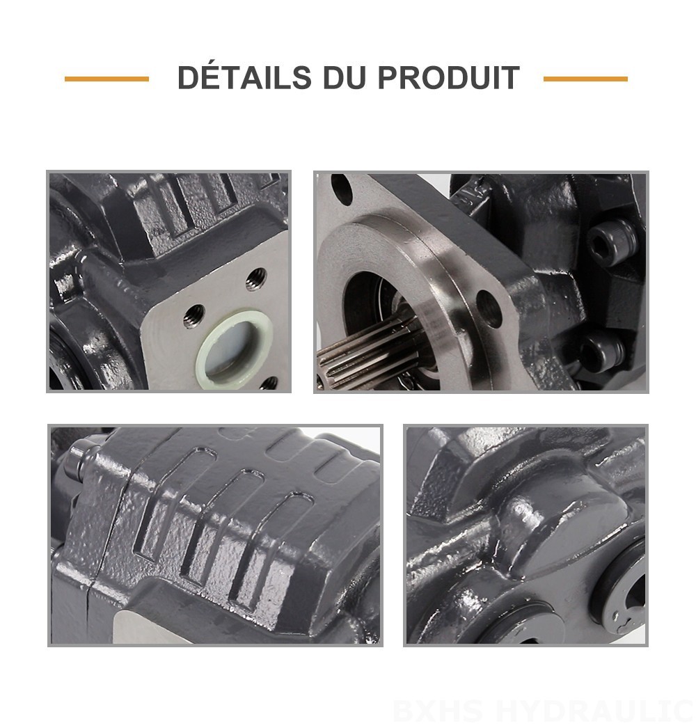 CBHC-2082 82 cm³/tr 28 MPa (4061 psi) Pompe hydraulique à engrenages