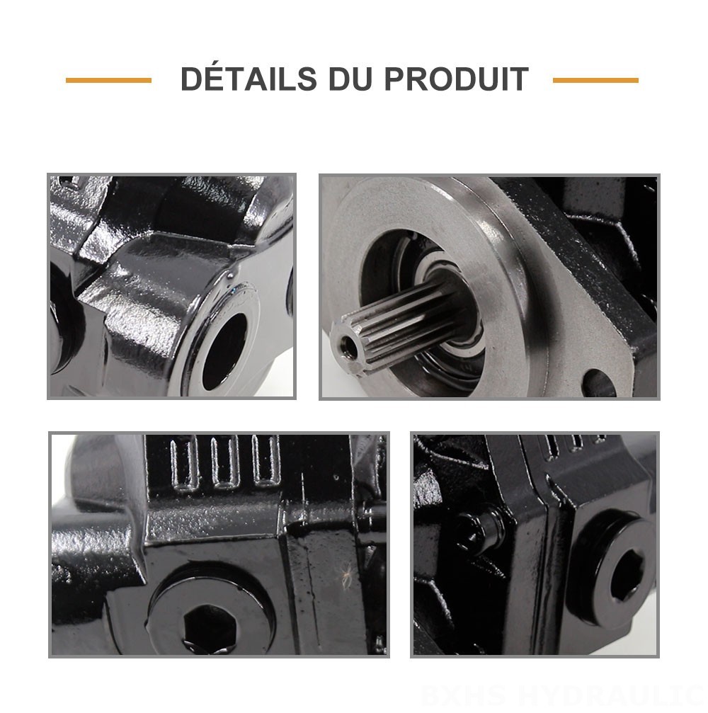 CBHL-2000 50 cm3/tr Pompe hydraulique à engrenages