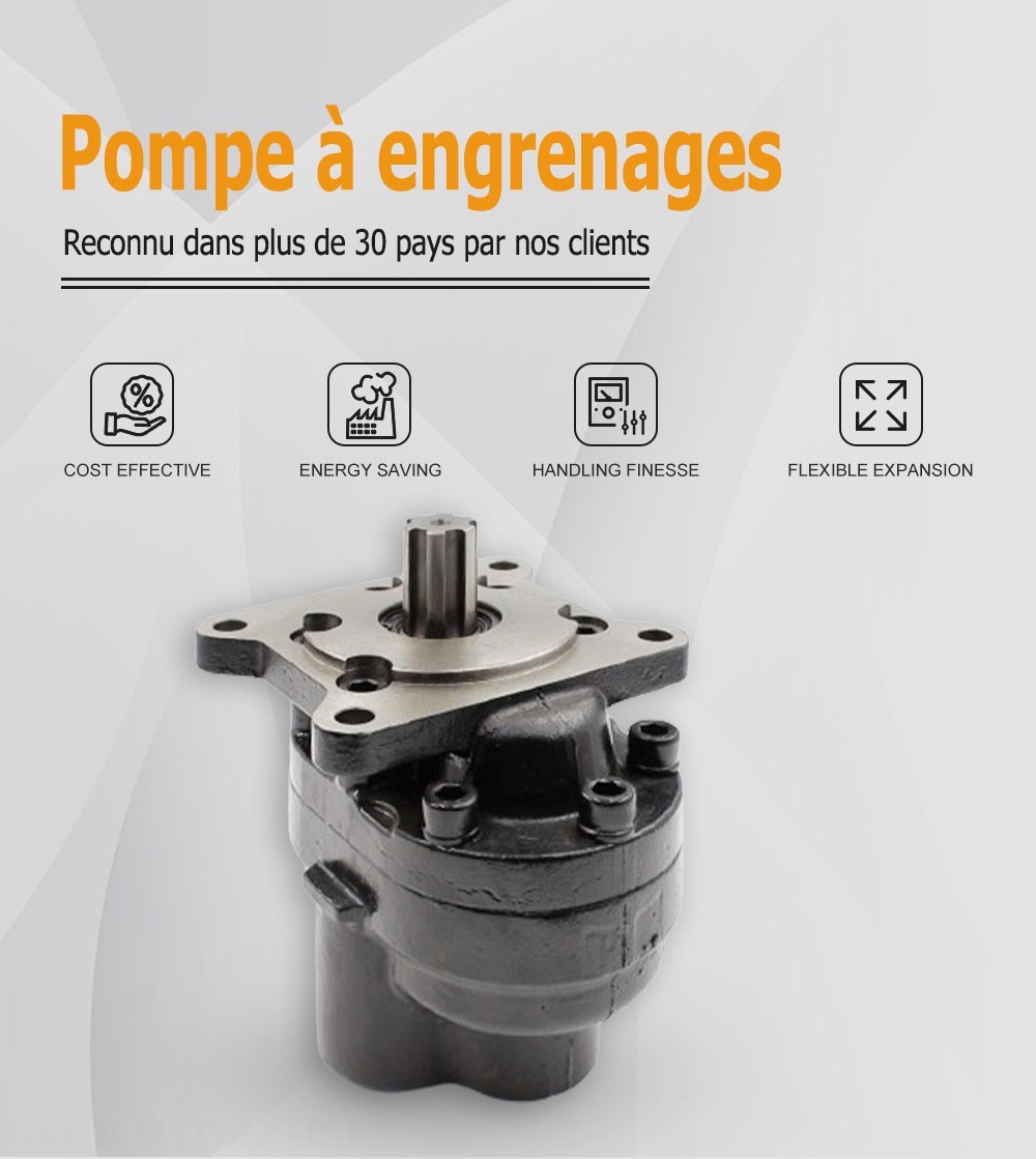 CBHS-F532 32 cm3/tr Pompe hydraulique à engrenages