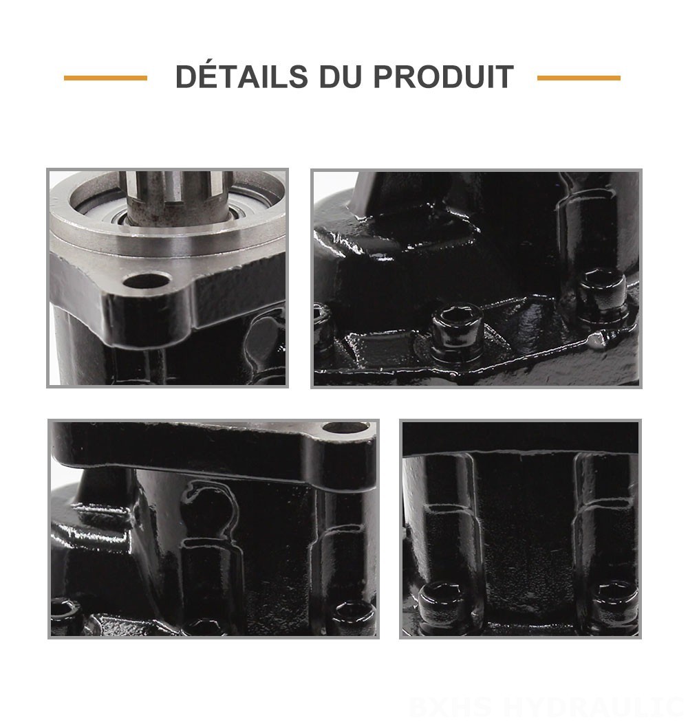 CBHST1-ISO-120 120 cm³/tr Pompe hydraulique à engrenages