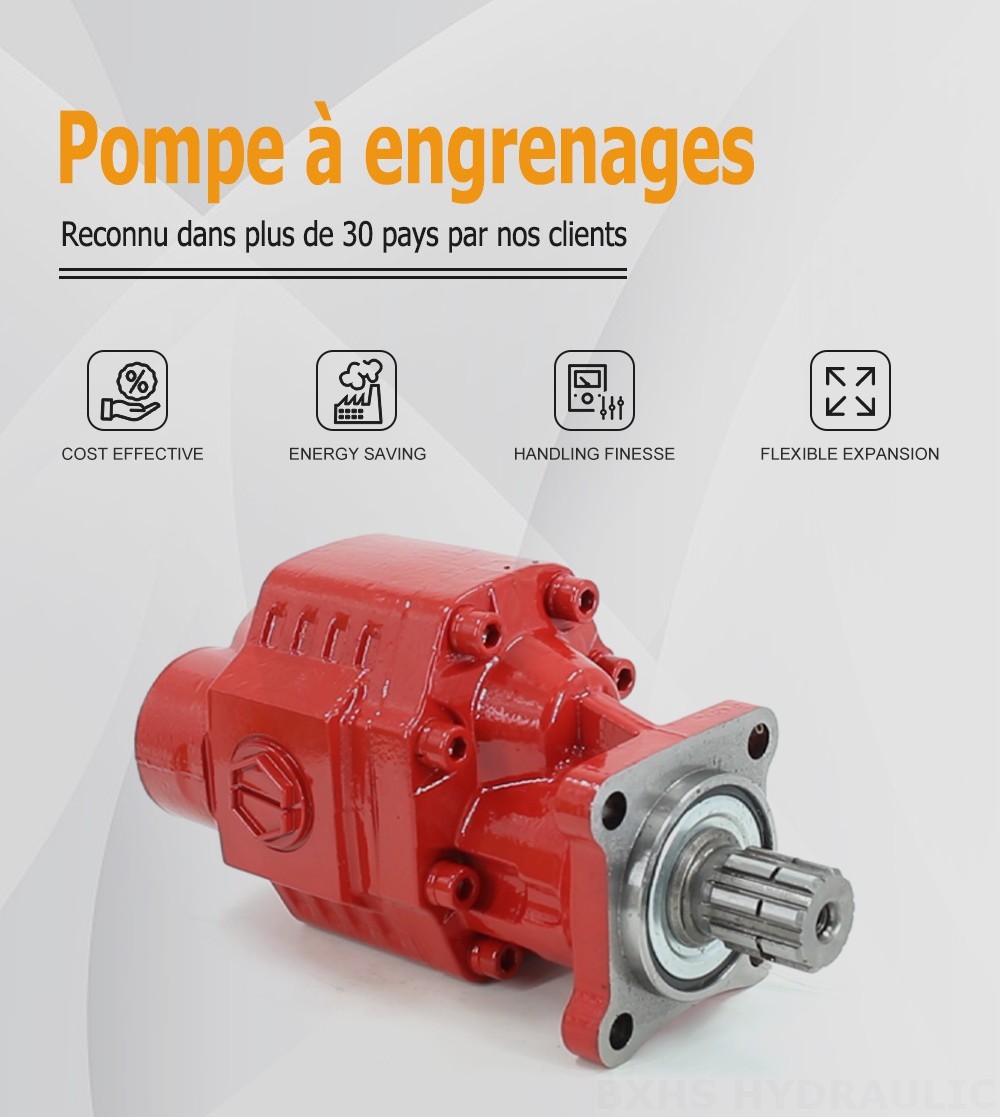 CBHST1-ISO-63-X 63 cm3/tr Pompe hydraulique à engrenages