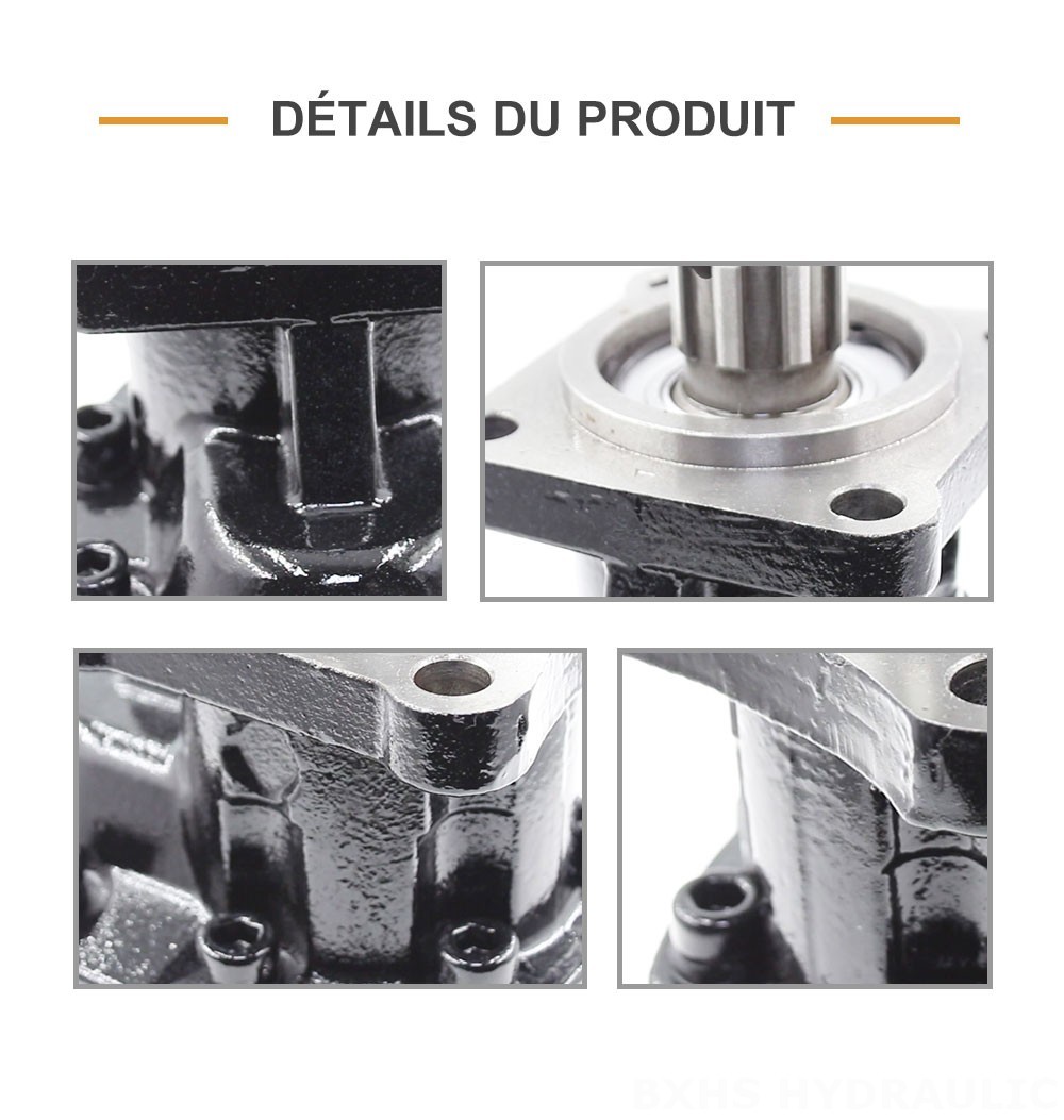 CBHST1-ISO-80 80 cm3/tr Pompe hydraulique à engrenages