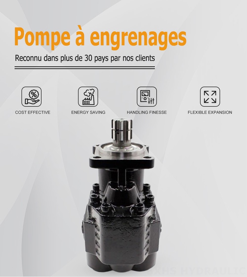CBHST1-ISO-90 90 cm³/tr Pompe hydraulique à engrenages