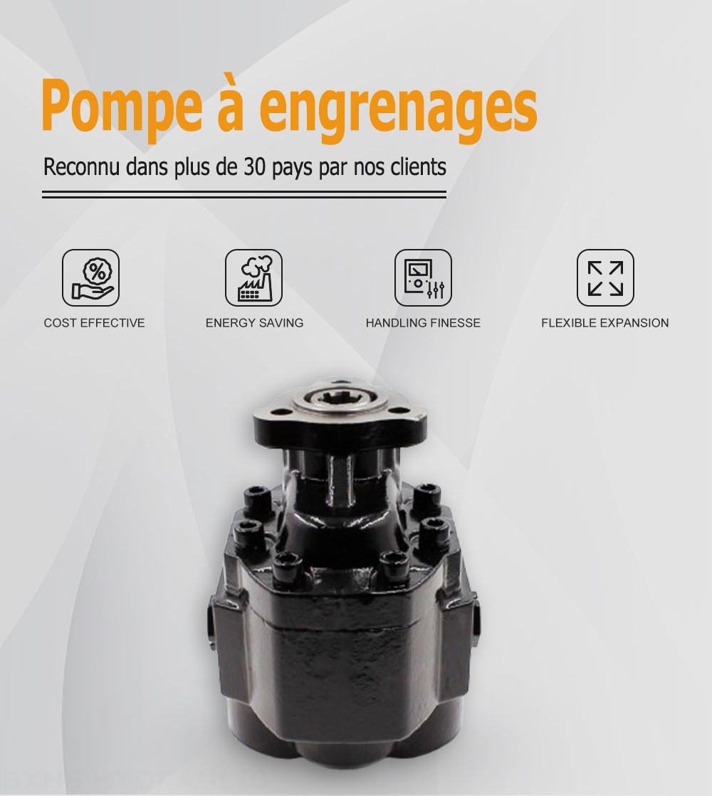 CBHST1-UNI-63 63 cm3/tr Pompe hydraulique à engrenages