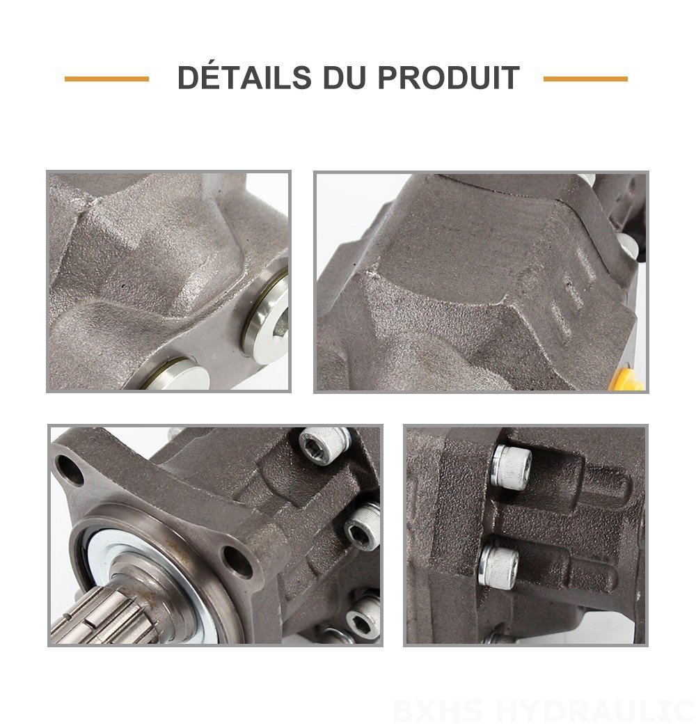 CBHW-ISO-100-Y 100 cm3/tr 22 MPa (3190 psi) Pompe hydraulique à engrenages