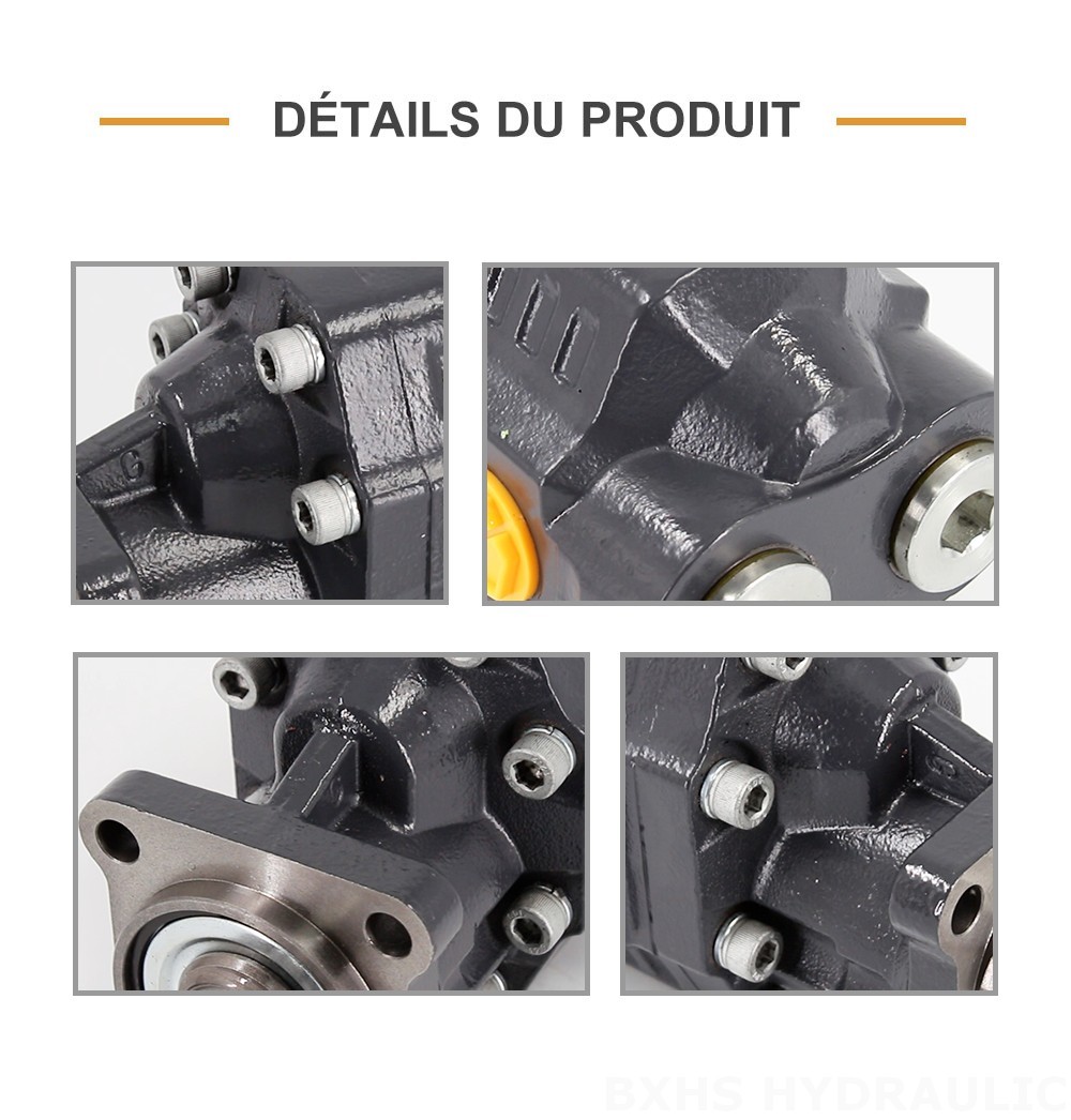 CBHW-ISO-80-H 80 cm3/tr 22 MPa (3190 psi) Pompe hydraulique à engrenages
