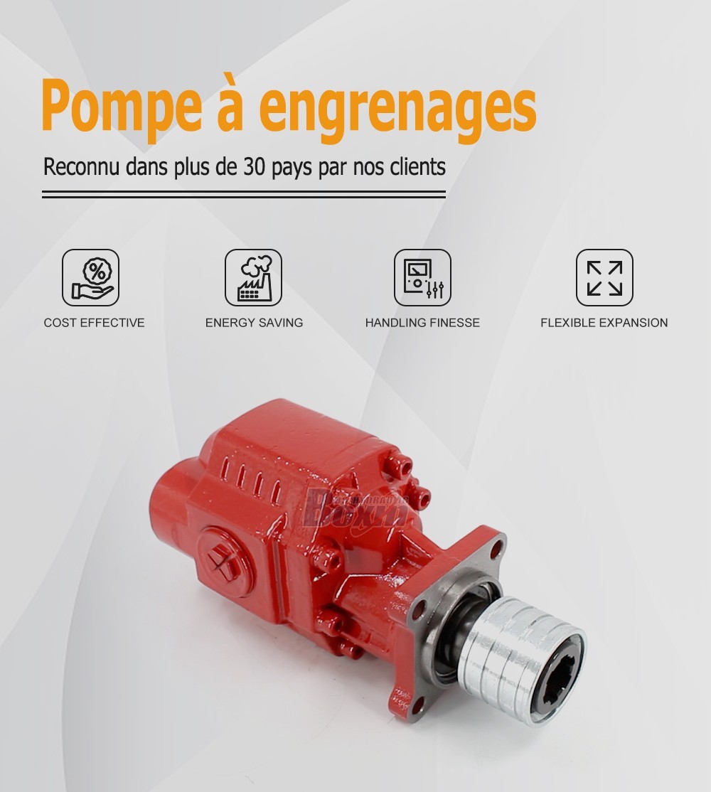 CBHW2080KH 80 cc/tr 25 MPa (3625 psi) Pompe hydraulique à engrenages