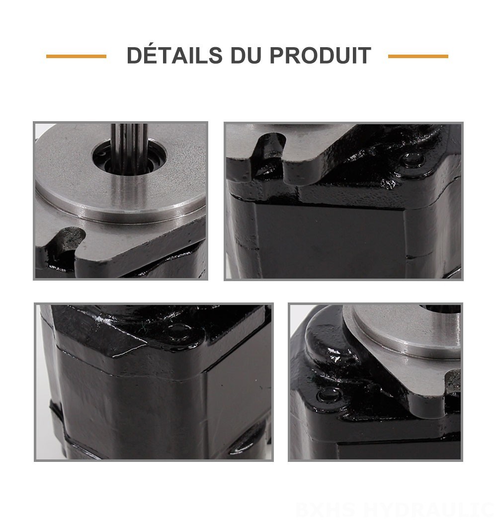 CBHZ-F20R 19,7 cc/tr Pompe hydraulique à engrenages