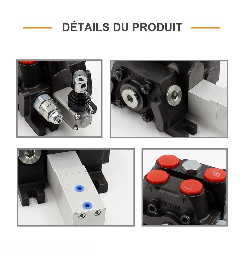 DCV100 Pneumatique 1 distributeur Distributeur directionnel sectionnel