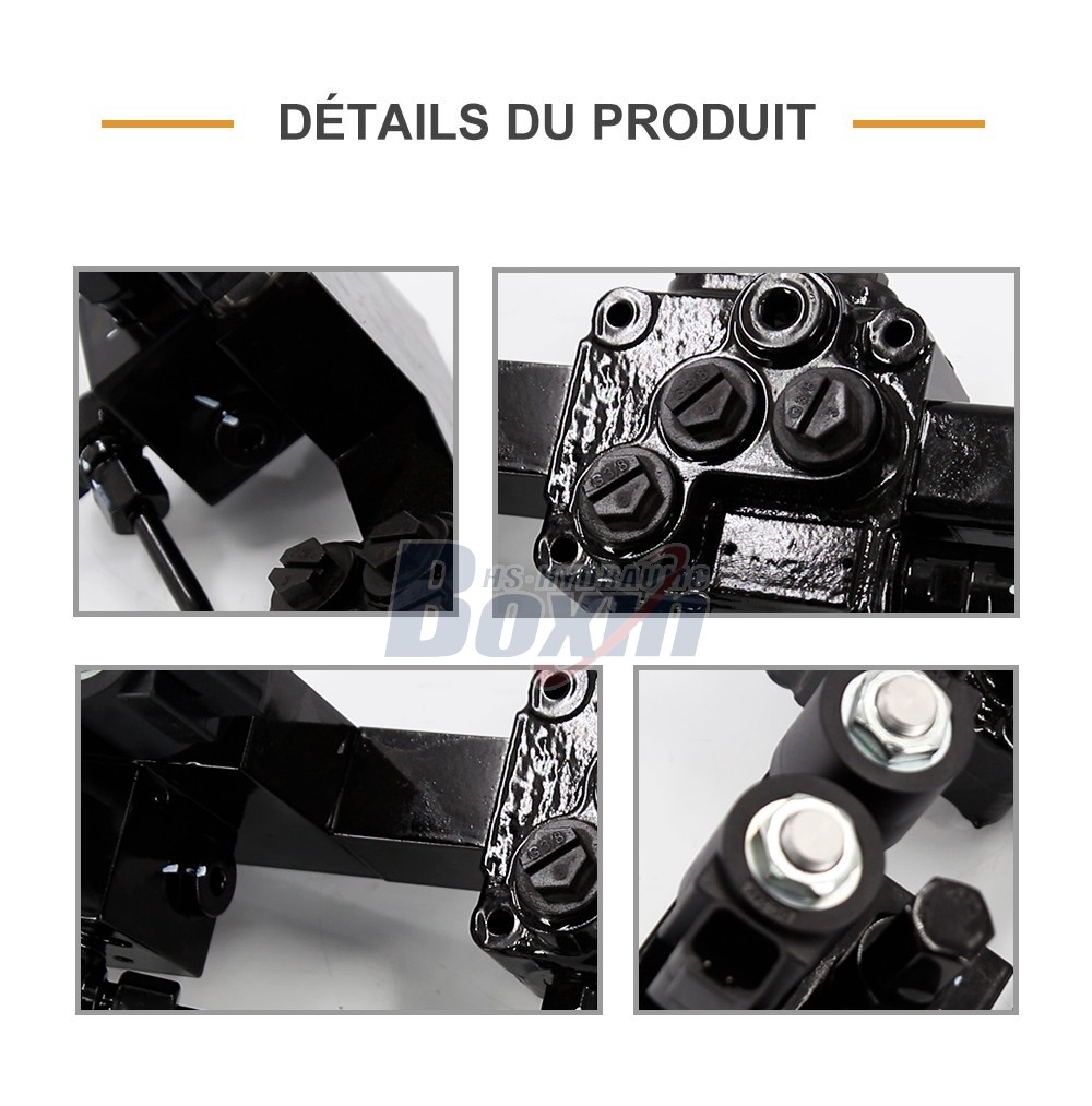 DCV20DY-OT Électro-hydraulique 1 tiroir Vanne directionnelle monobloc