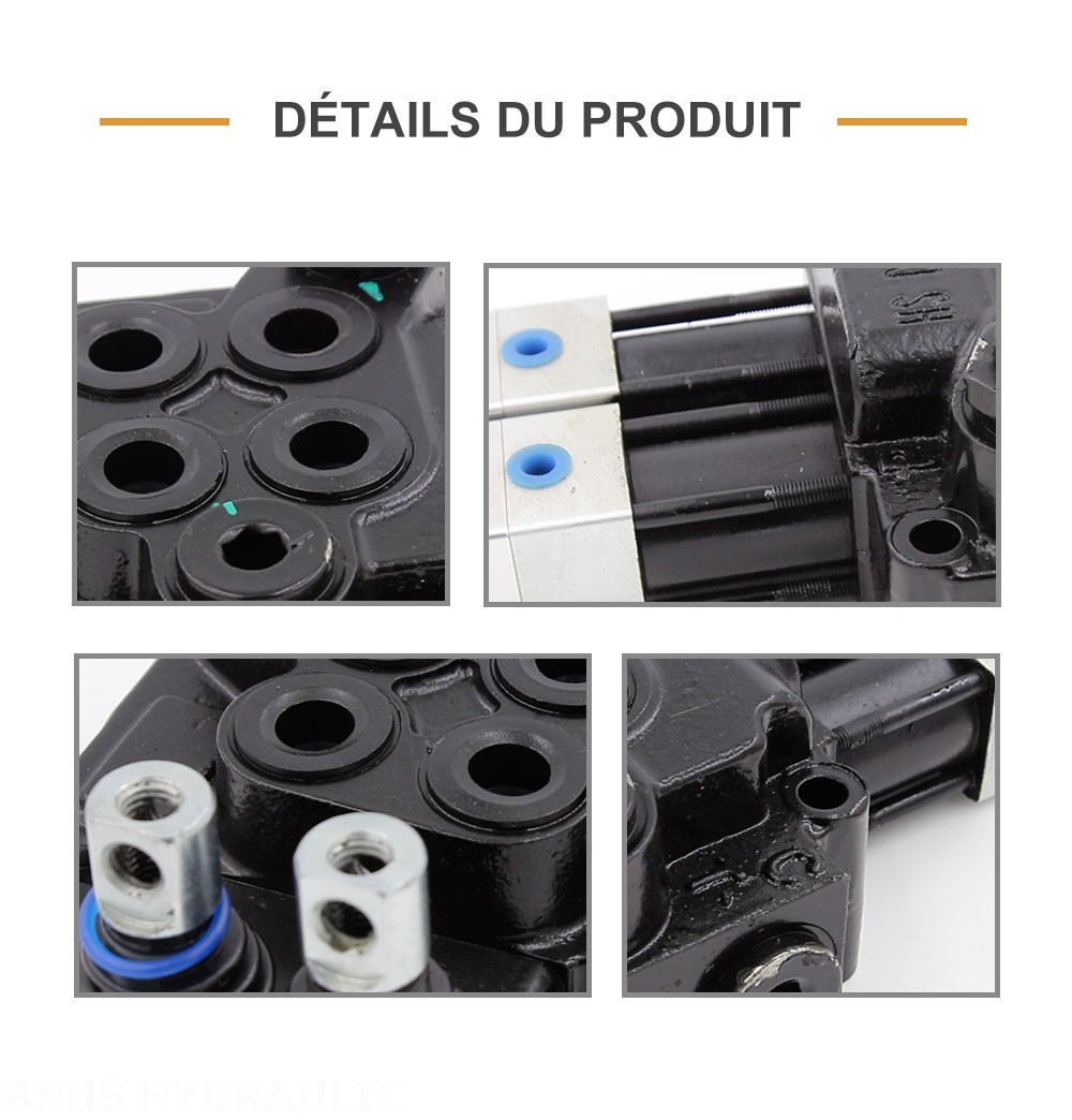 DCV40 Pneumatique 2 distributeurs Distributeur directionnel monobloc