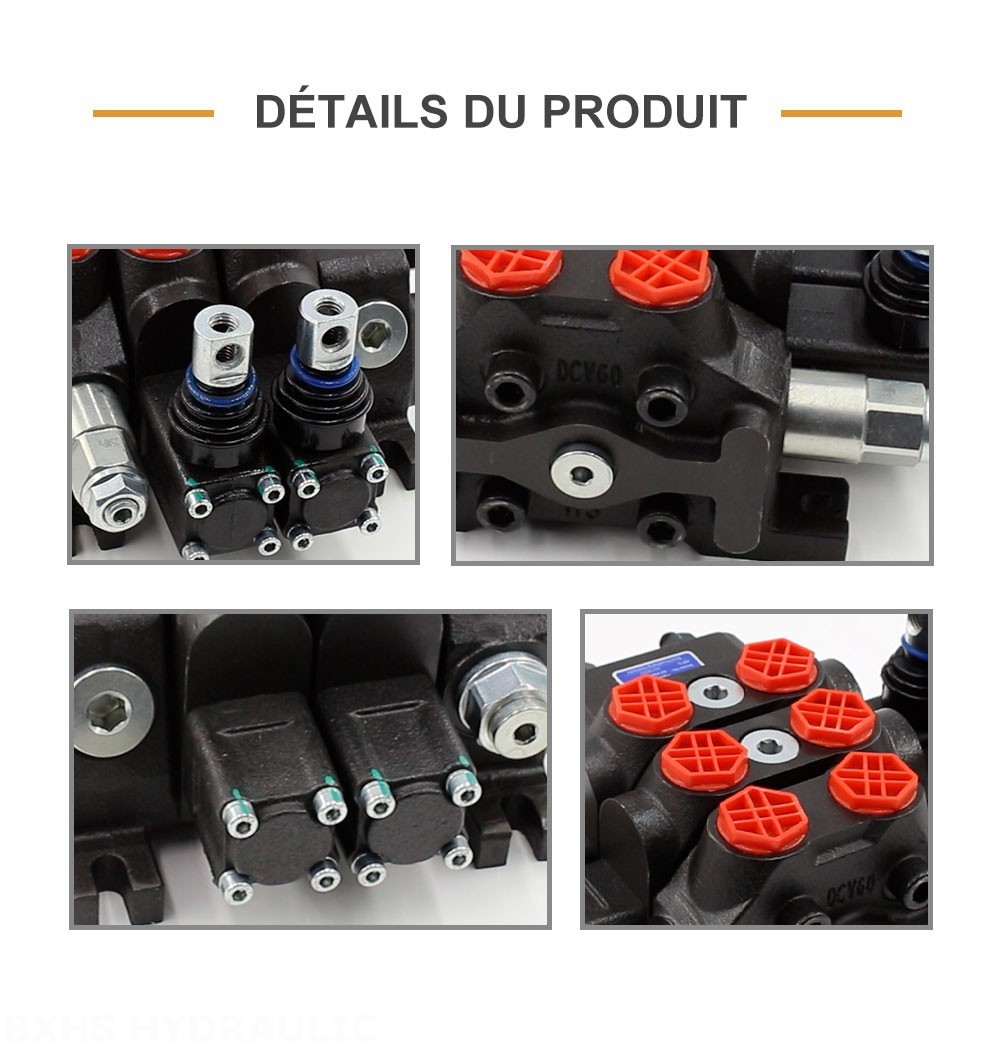 DCV60 Manuel 2 distributeurs Distributeur directionnel sectionnel