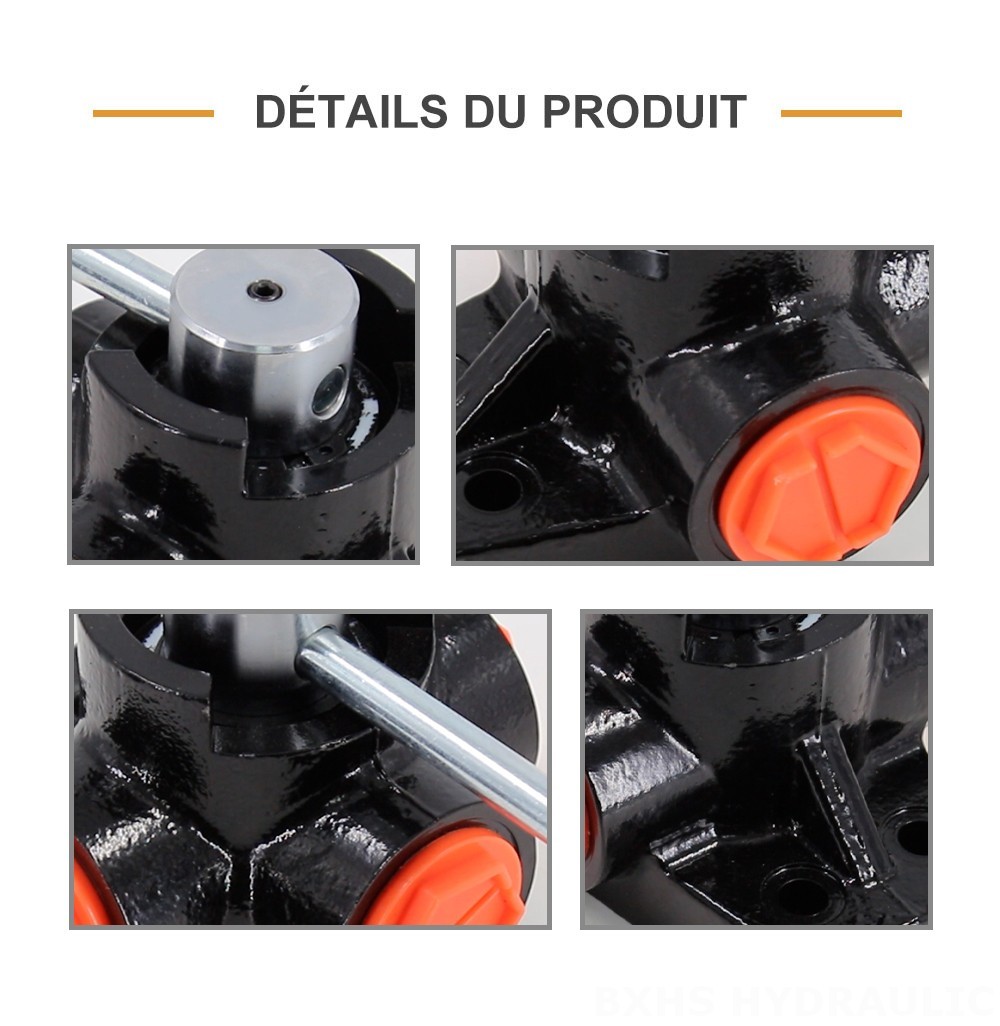 DH25 Manuel 1 distributeur Soupape de dérivation de débit