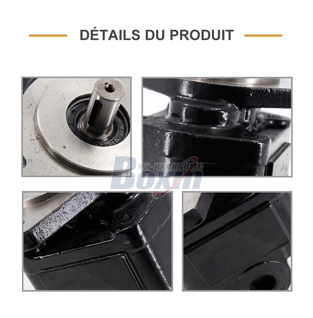 CBHS-FC25 25 cc/tr 20 MPa (2900 psi) Pompe hydraulique à engrenages