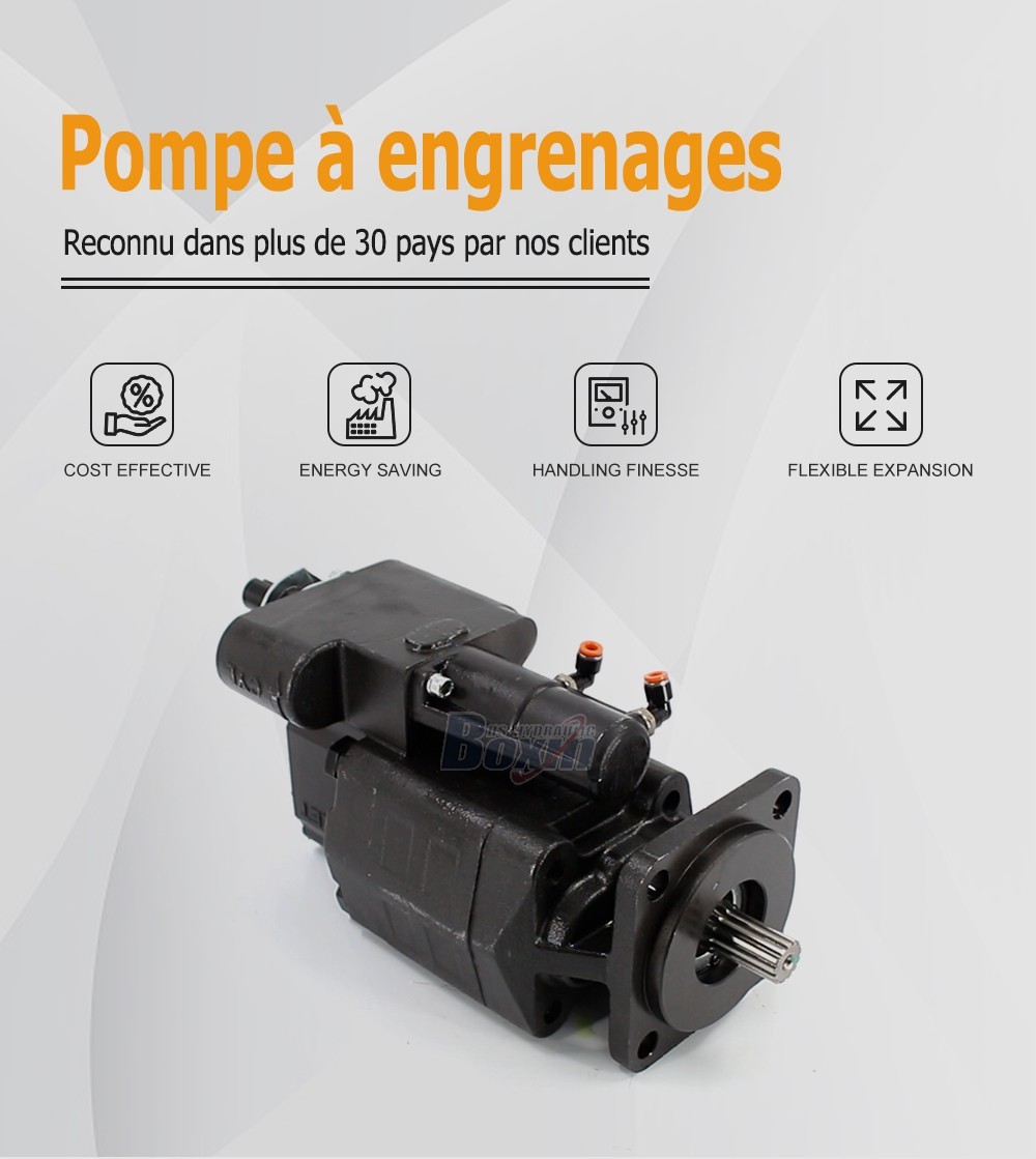 High Performance G102-AS 63 cc/rev Hydraulic Gear Pump Supplier