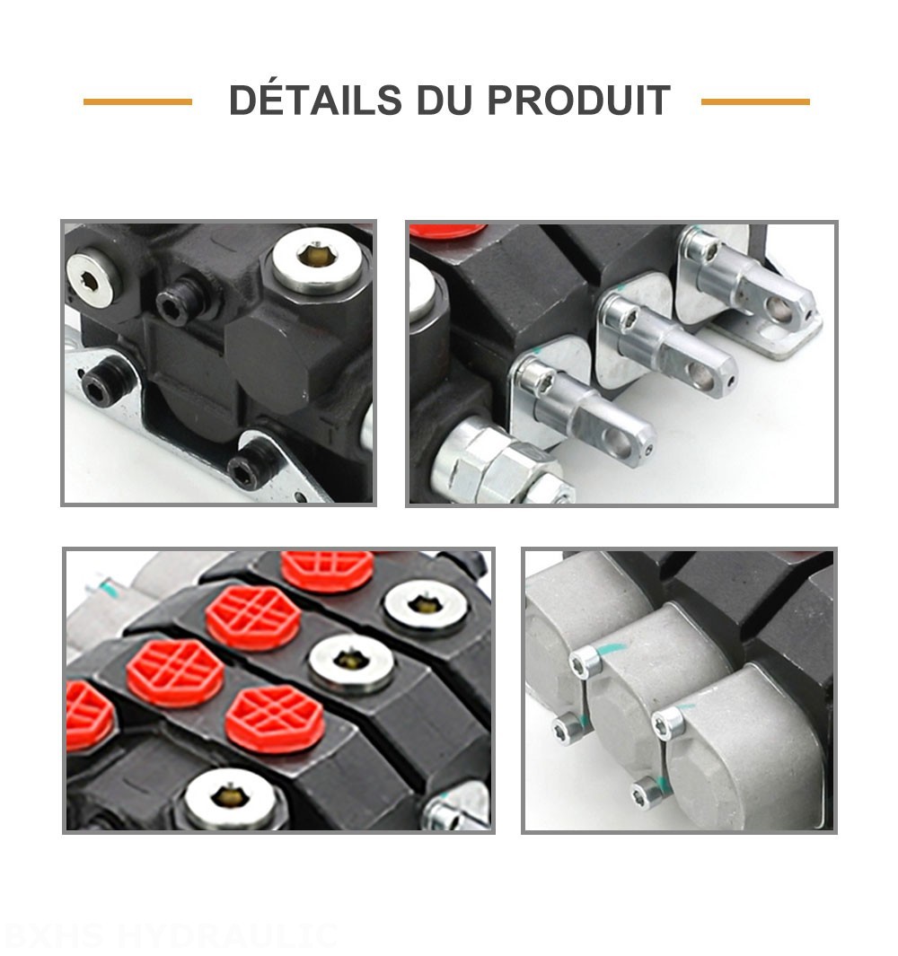 HSDS15 Manuel 3 distributeurs Distributeur directionnel monobloc