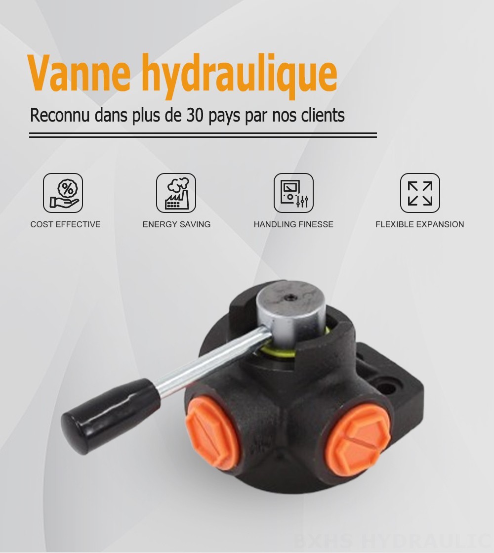 HSDV33 Manuel 1 distributeur Soupape de dérivation de débit