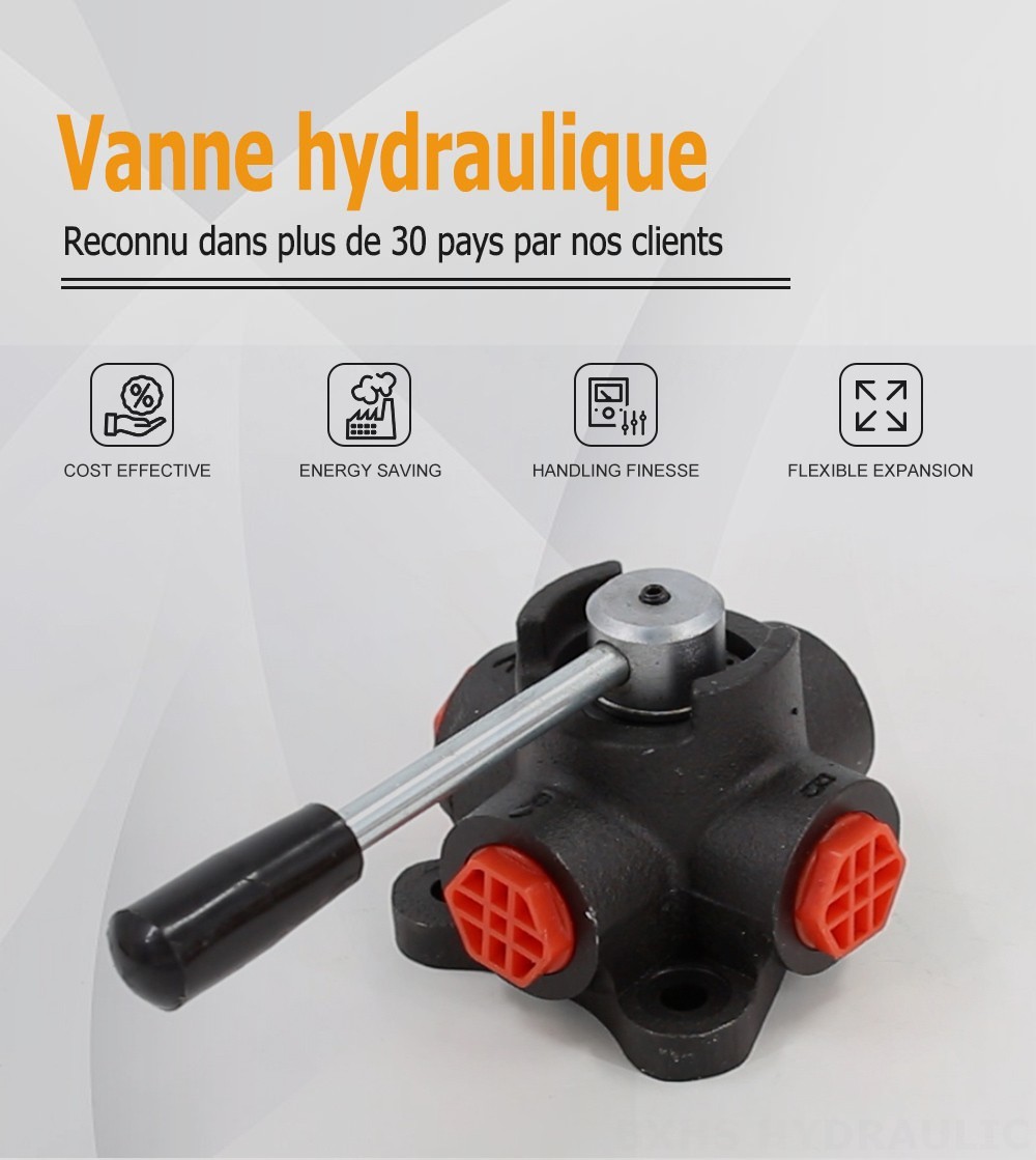HSDV34 Manuel 1 distributeur Soupape de dérivation de débit