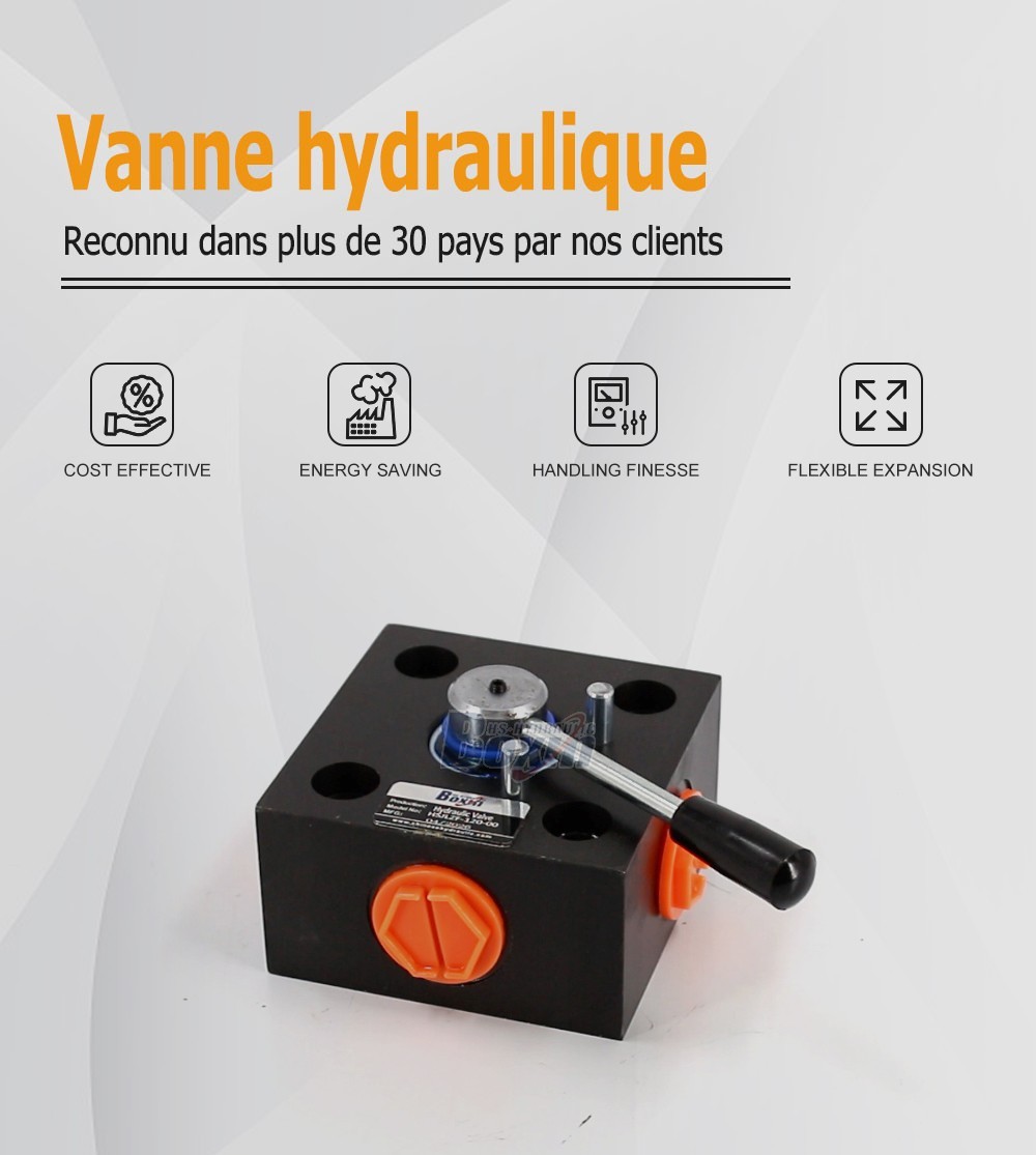 HSJLZF-120 Manuel 1 tiroir Vanne de dérivation de débit