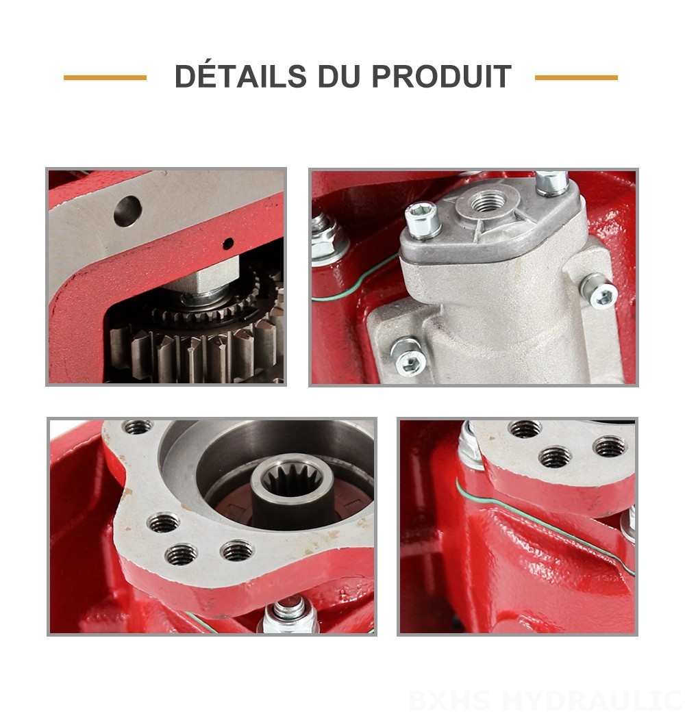 HSMA-08PTOF 8 boulons Prise de Force