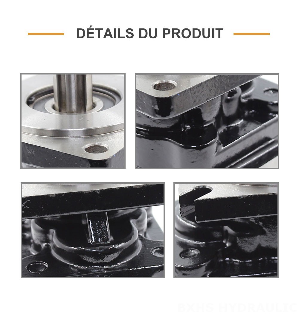JHP2063 63 cm3/tr Pompe hydraulique à engrenages