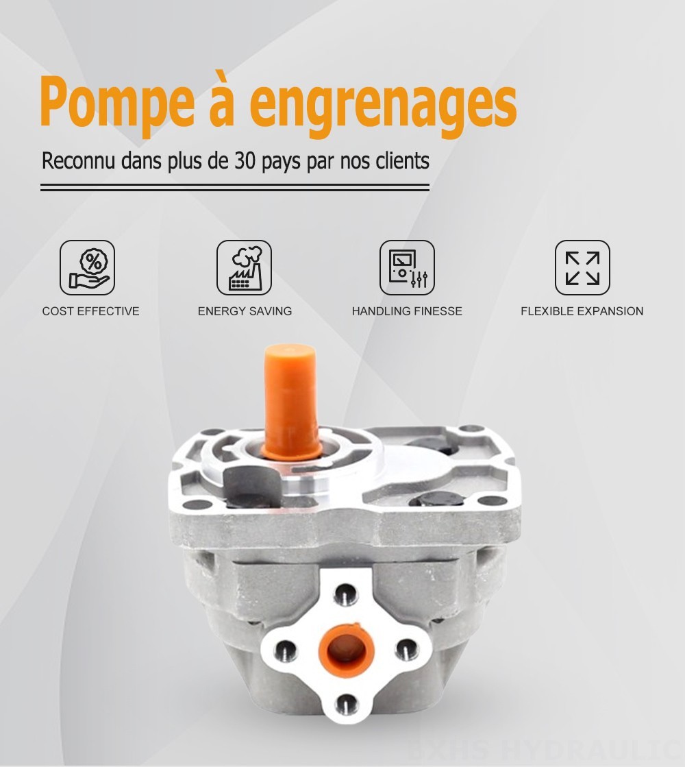 NSH10-M 10 cm3/tr Pompe hydraulique à engrenages