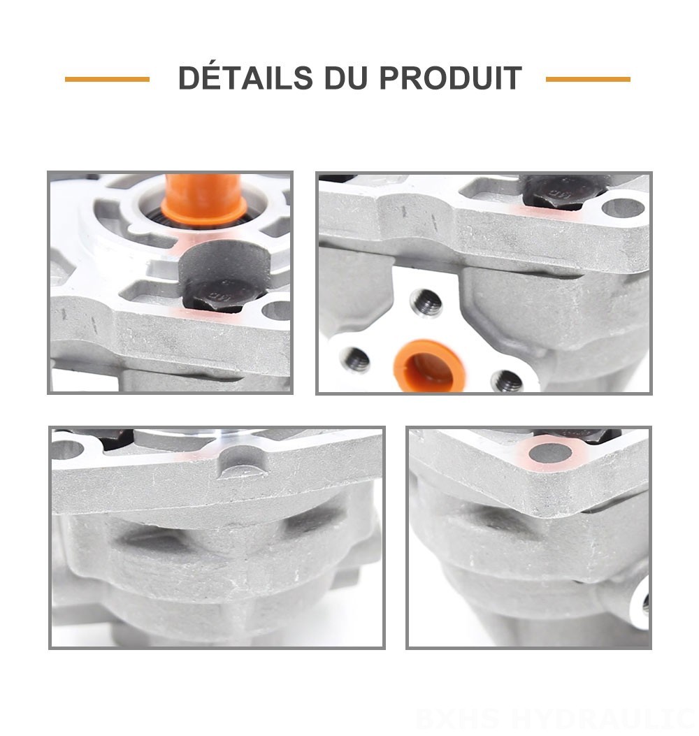 NSH10-M 10 cm3/tr Pompe hydraulique à engrenages