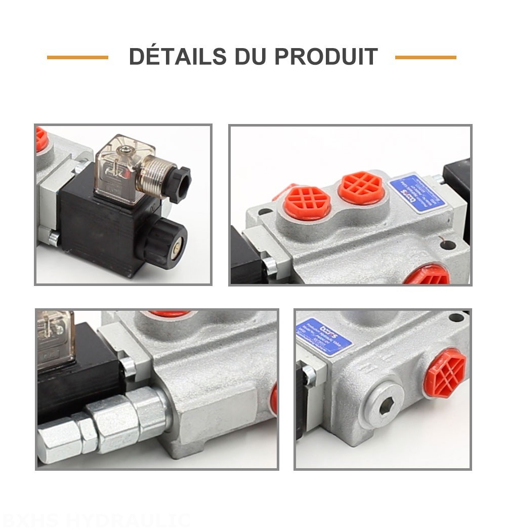 P40-DKL Solénoïde 1 distributeur Distributeur directionnel monobloc