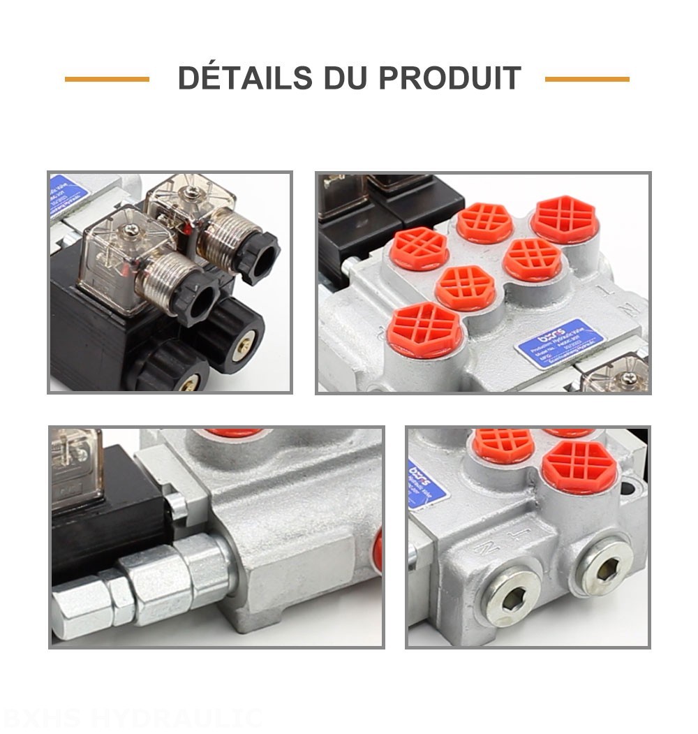 P40-DKL Solénoïde 2 distributeurs Distributeur directionnel monobloc