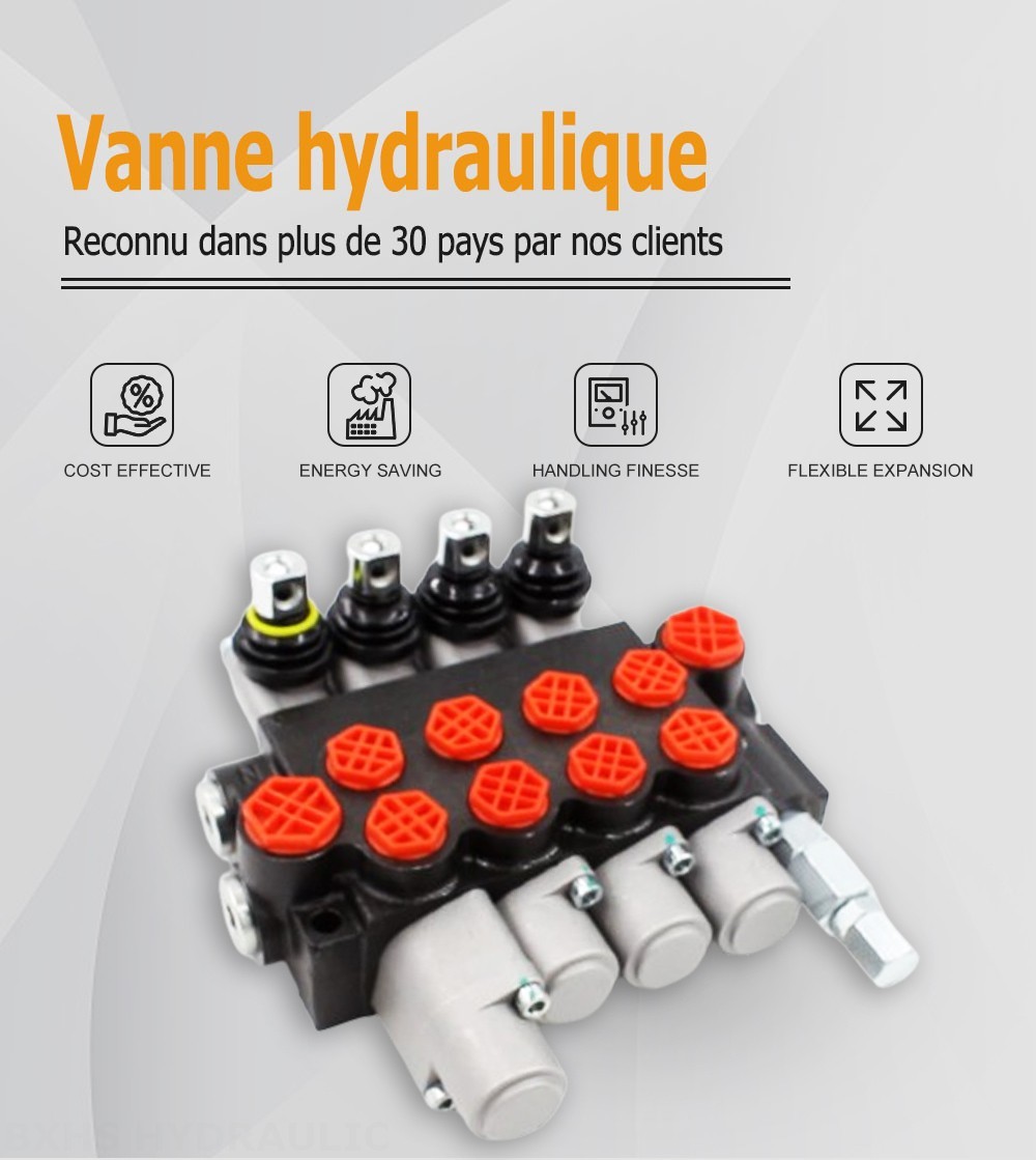 P40-G12-G38-3OT-OTW Manuel 4 distributeurs Distributeur directionnel monobloc