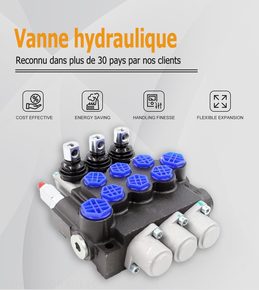 P40-G12-G38-OT Manuel 3 distributeurs Distributeur directionnel monobloc