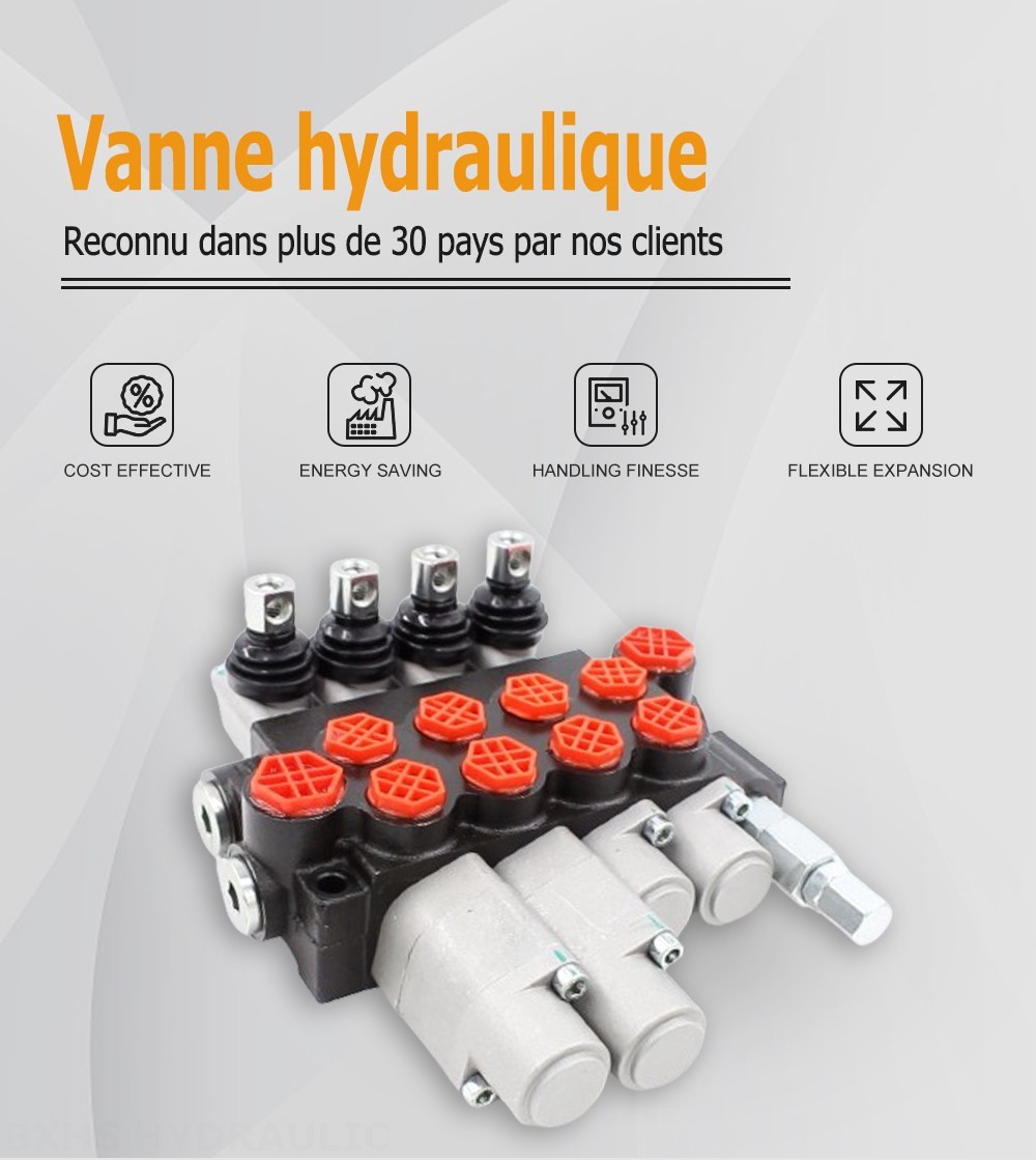 P40-G12-G38 Manuel 4 distributeurs Distributeur directionnel monobloc