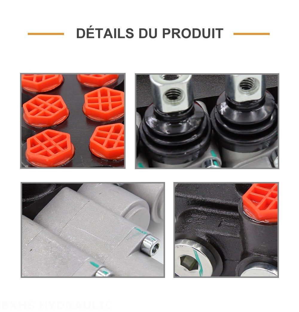 P40-G12-G38 Manuel 4 distributeurs Distributeur directionnel monobloc