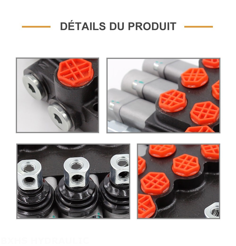 P40-G38-G12-OT Manuel 3 distributeurs Distributeur directionnel monobloc