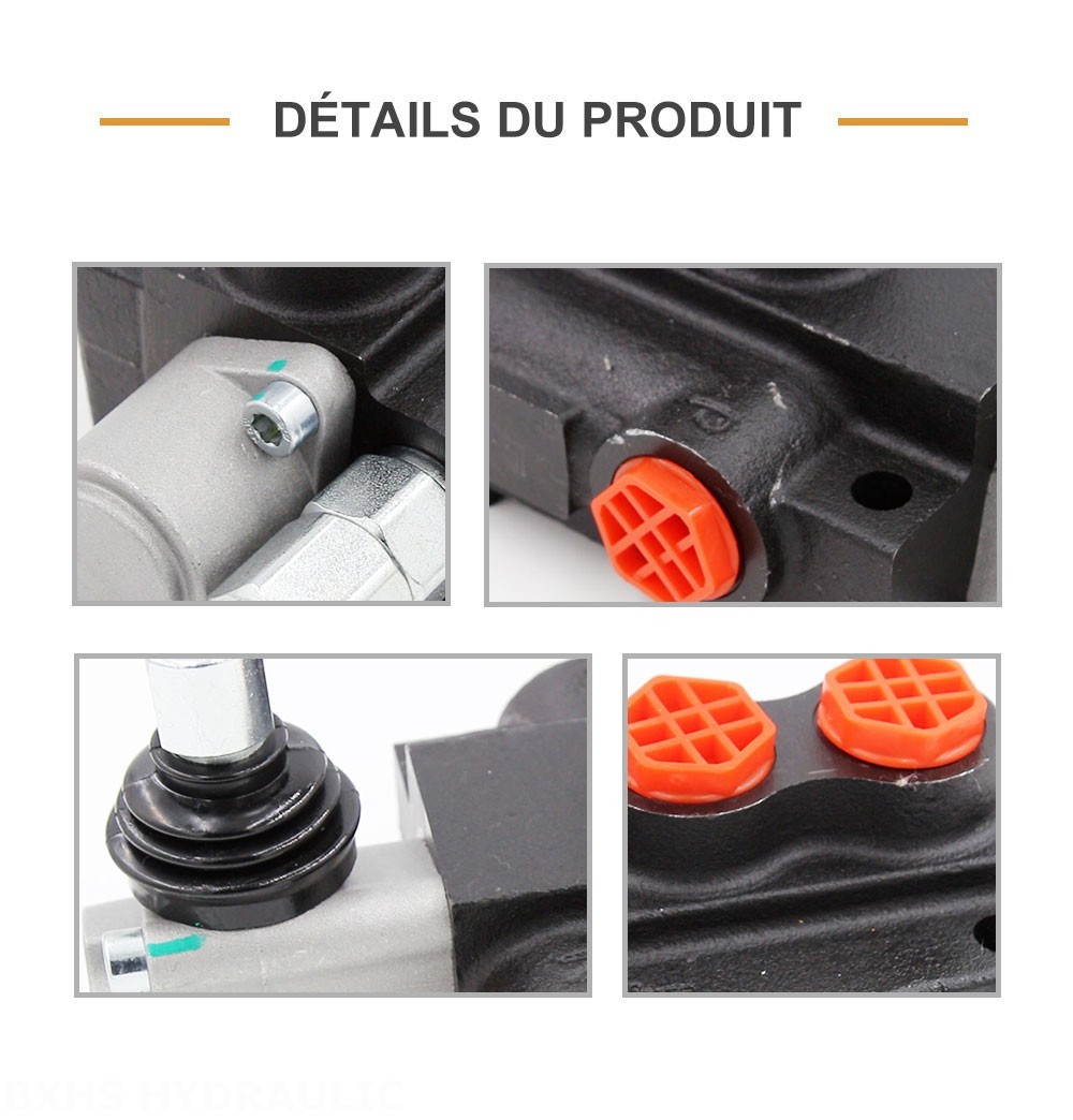 P40-G38 Manuel 1 distributeur Distributeur directionnel monobloc