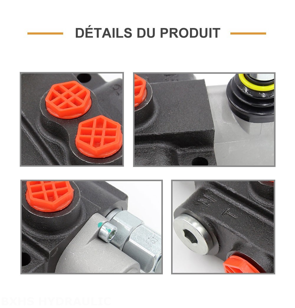 P40-OW Manuel 1 distributeur Distributeur directionnel monobloc