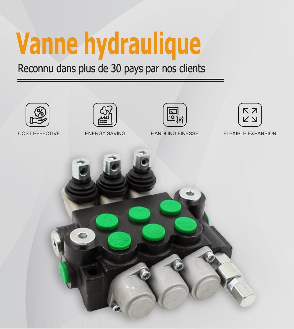 P40-U34-OT Manuel 3 distributeurs Distributeur directionnel monobloc