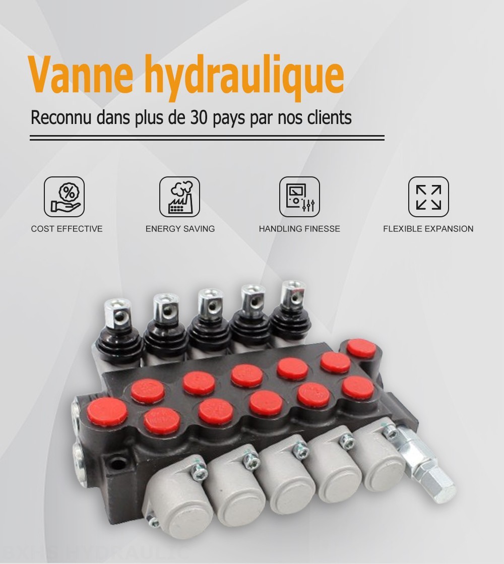 P40-U34-U78 Manuel 5 distributeurs Distributeur directionnel monobloc