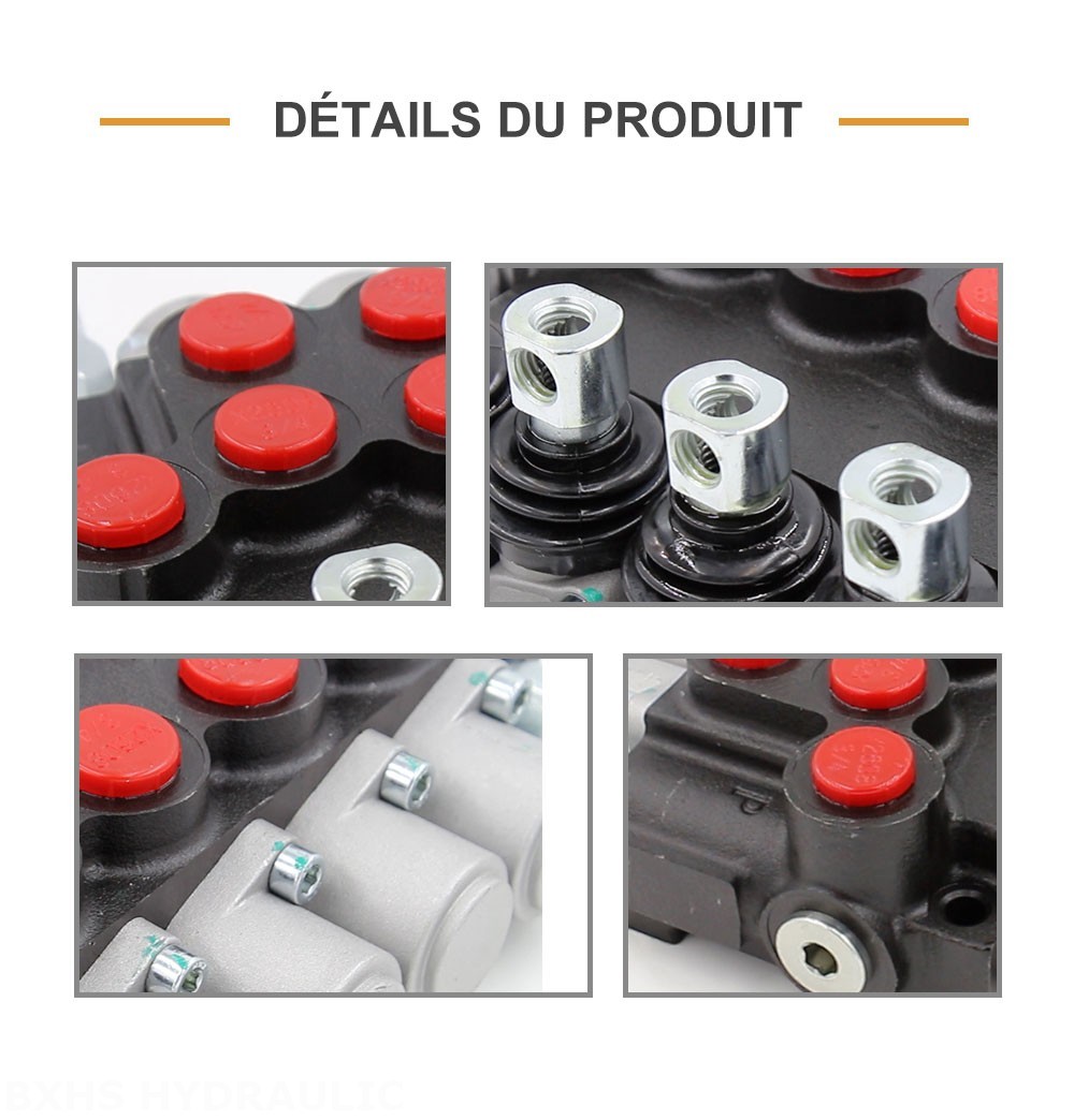 P40-U34-U78 Manuel 5 distributeurs Distributeur directionnel monobloc