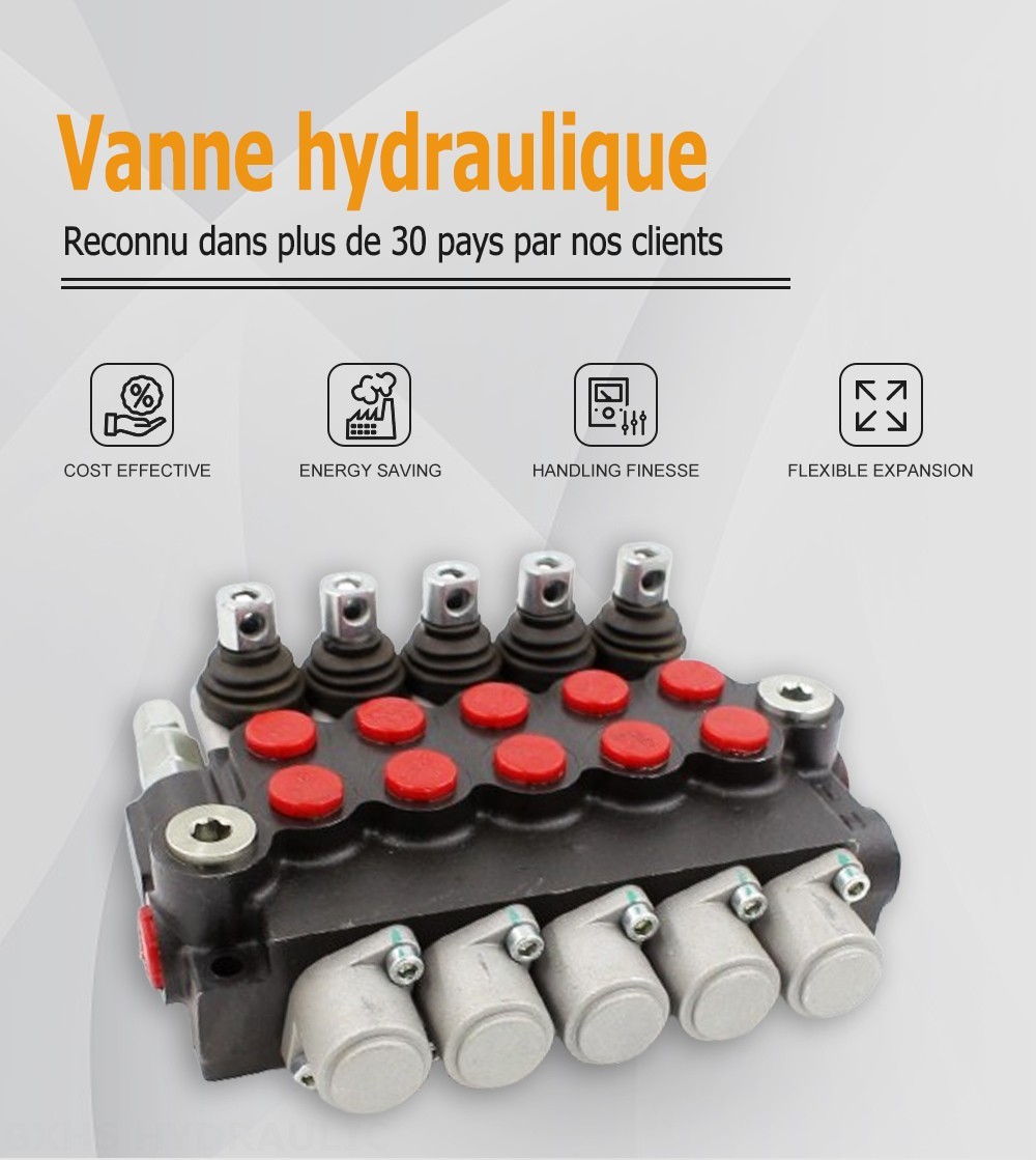 P40-U34-U78 Manuel 5 distributeurs Distributeur directionnel monobloc