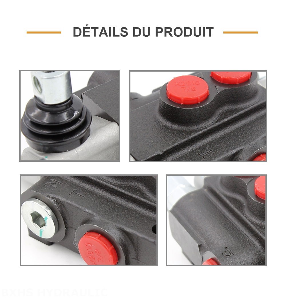 P40-U34 Manuel 1 distributeur Distributeur directionnel monobloc