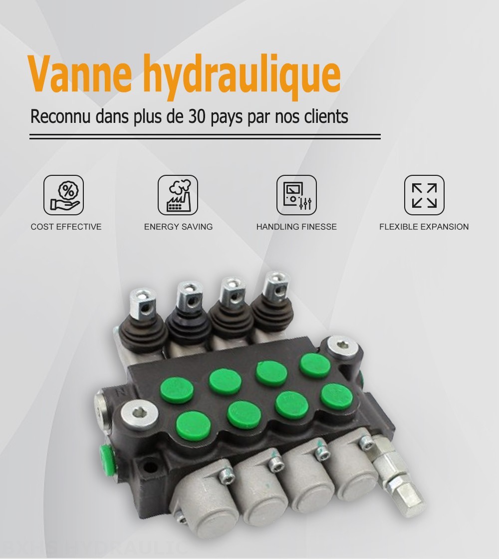 P40-U34 Manuel 4 distributeurs Distributeur directionnel monobloc