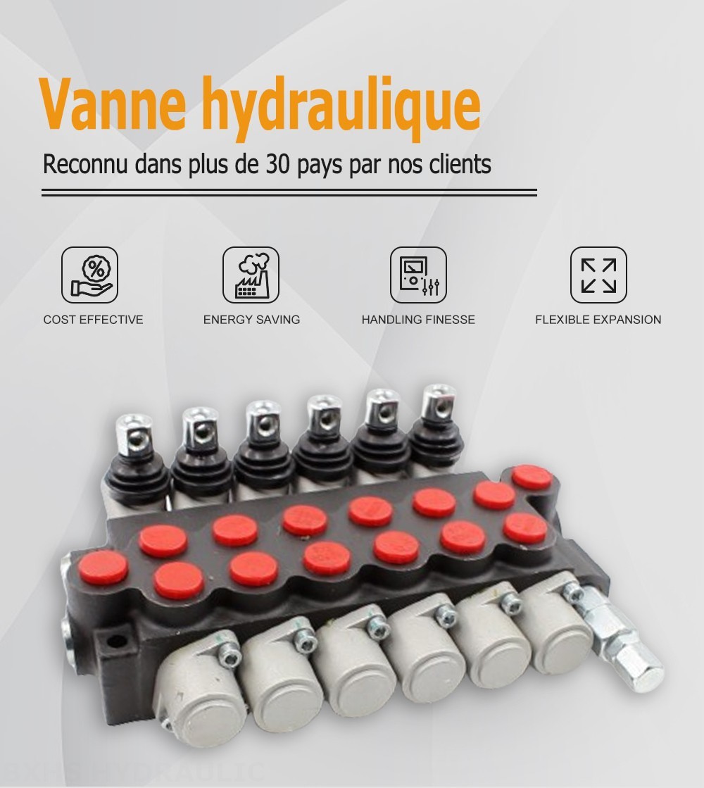 P40-U34 Manuel 6 distributeurs Distributeur directionnel monobloc