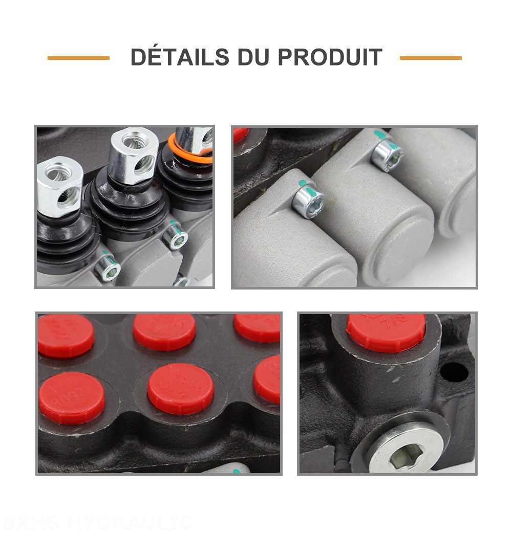 P40-U78-U34-OT-YW Manuel 2 distributeurs Distributeur directionnel monobloc