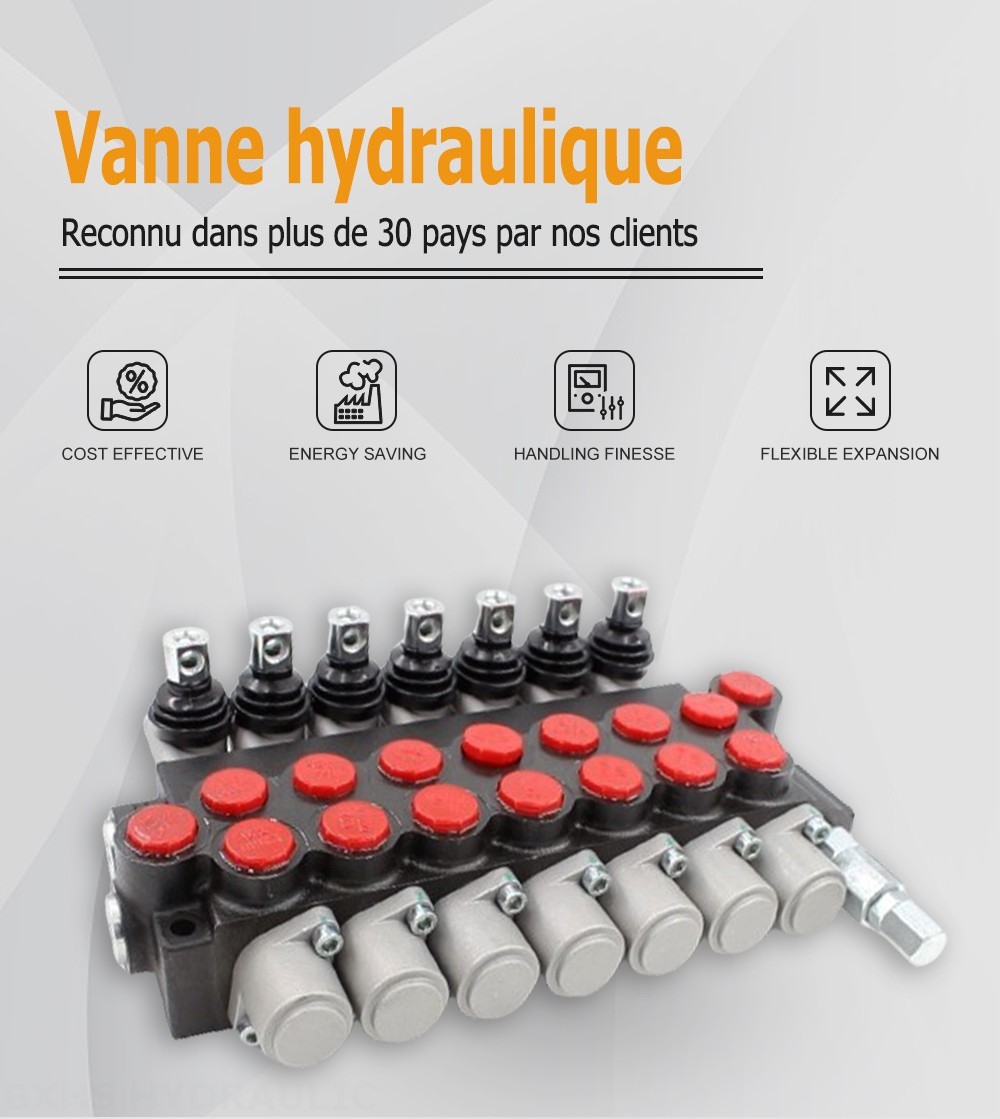 P40-U78 Manuel 7 distributeurs Distributeur directionnel monobloc