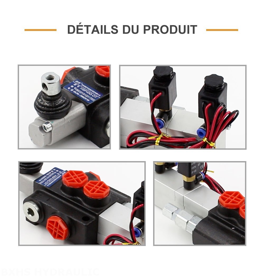 P40 Électro-pneumatique 1 distributeur Distributeur directionnel monobloc