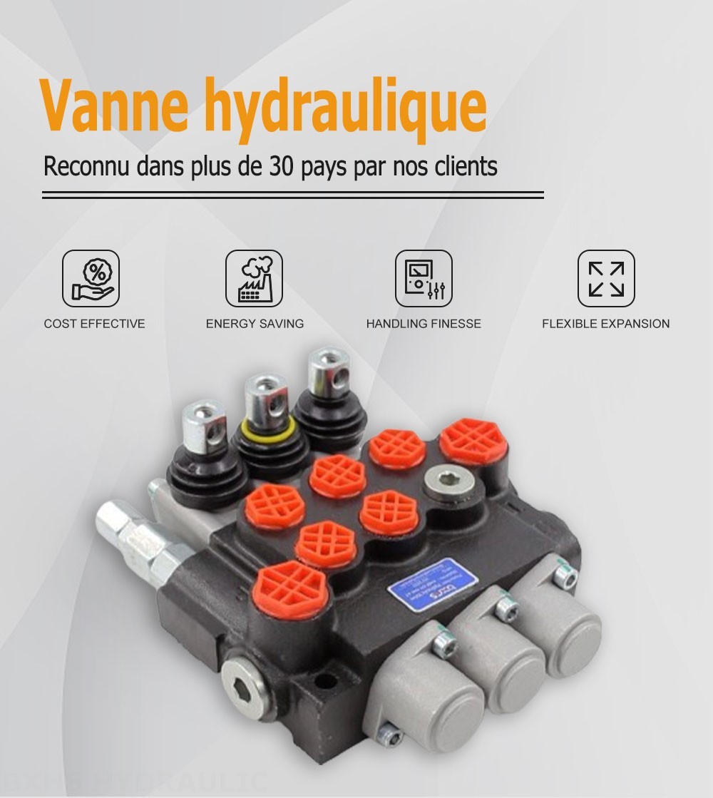 P40 Manuel 3 distributeurs Distributeur directionnel monobloc