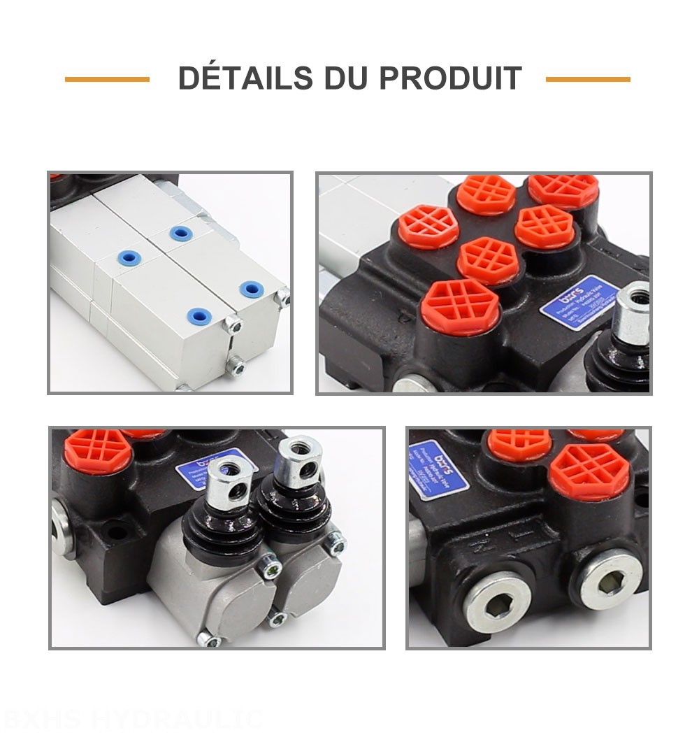 P40 Pneumatique 2 distributeurs Distributeur directionnel monobloc