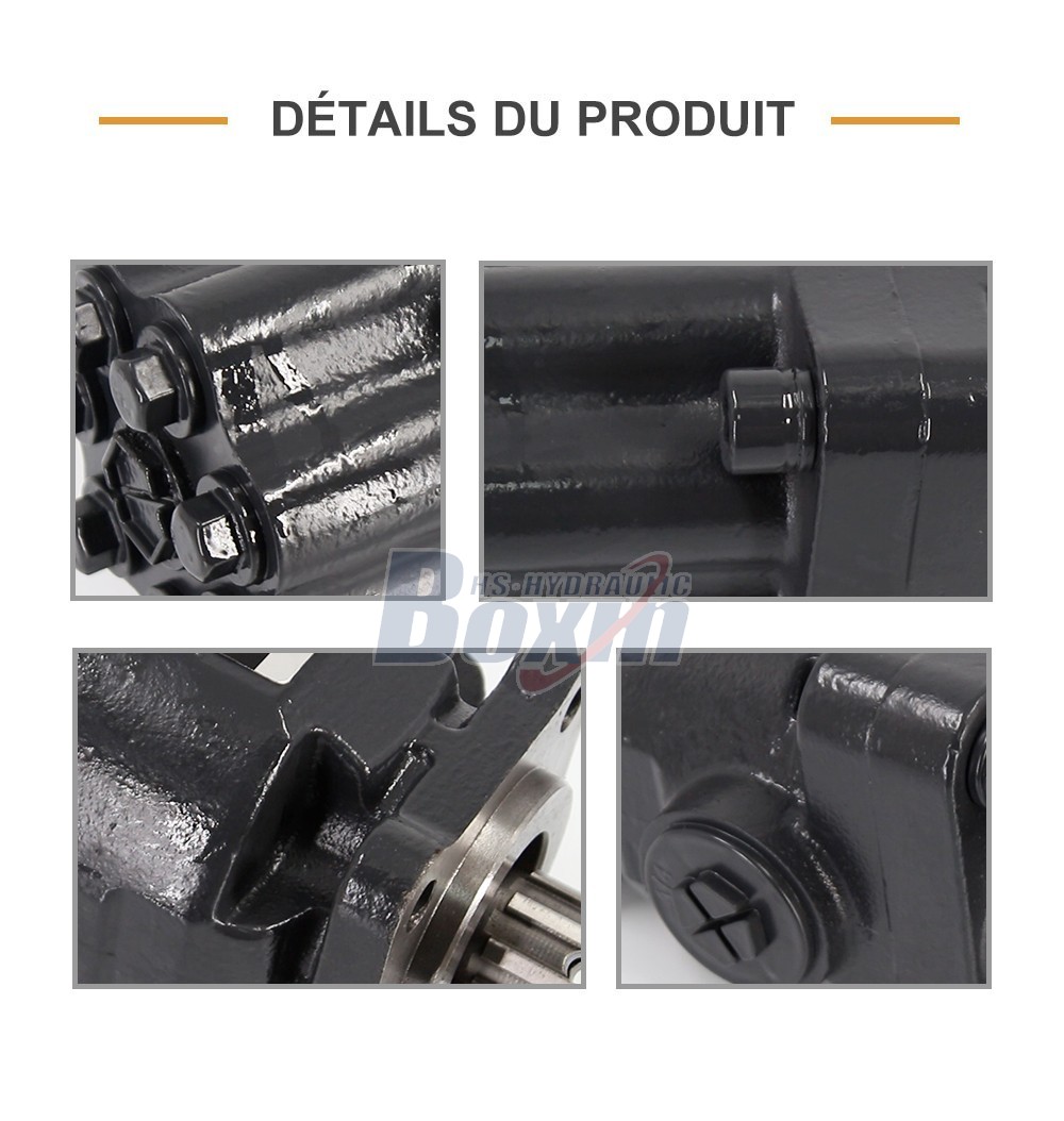 P7-63-GRAY 63 cc/tr 25 MPa (3625 psi) Pompe hydraulique à pistons