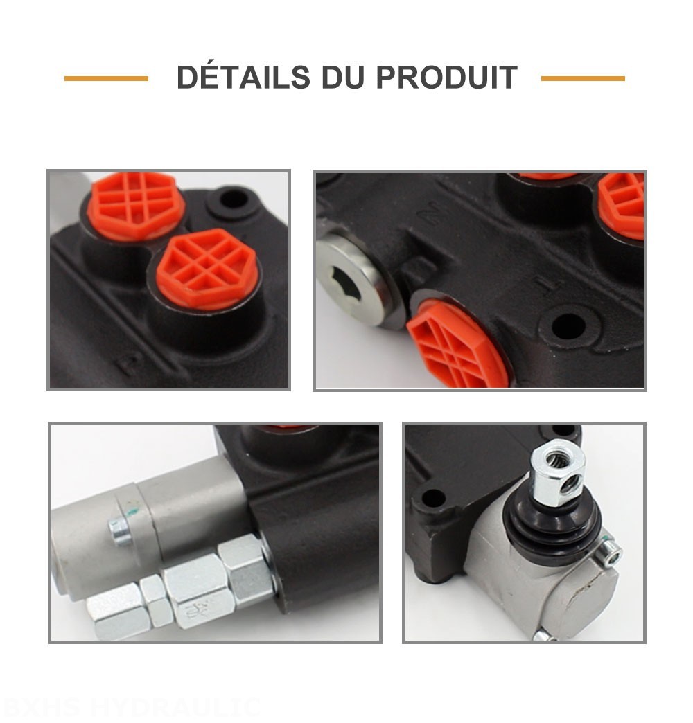 P80-G34-1OT Manuel 1 distributeur Distributeur directionnel monobloc